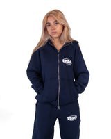 HSLR PUFF LOGO NAVY SET