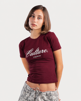 CULTURE BURGUNDY BABYTEE