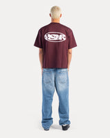 HSLR LOGO BURGUNDG T-SHIRT