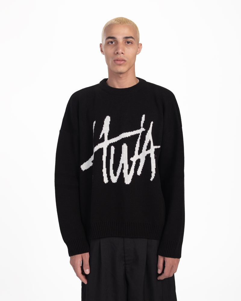 BLACK HWA KNITTED SWEATER
