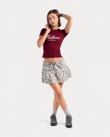 CULTURE BURGUNDY BABYTEE
