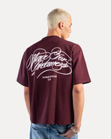 MFD BURGUNDY T-SHIRT