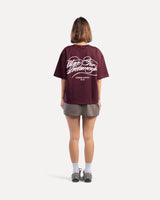 MFD BURGUNDY T-SHIRT